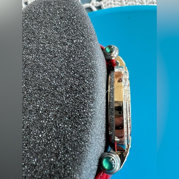 Adrienne Watch: 🆕 Red Leather Band - Picture 5 of 9